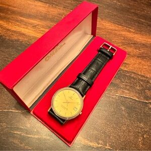 Omega Seamaster 196.0263 cal 1432 6 jewels 32mm unisex quartz watch. Unisex.